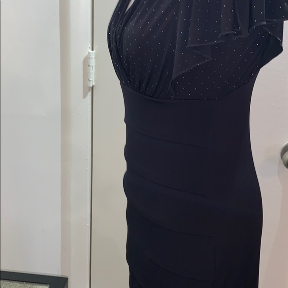 Black Ruffle Dress - Picture 7 of 8